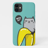 バナナの猫 Case-Mate iPhoneケース (裏面)