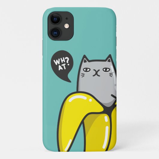 バナナの猫 Case-Mate iPhoneケース (裏面)