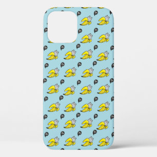 バナナの猫 iPhone 12ケース