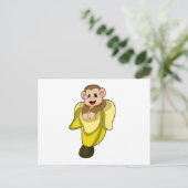 バナナの皮の猿 ポストカード (スタンド正面)