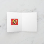 バナナの花猿Notecards カード (内部)