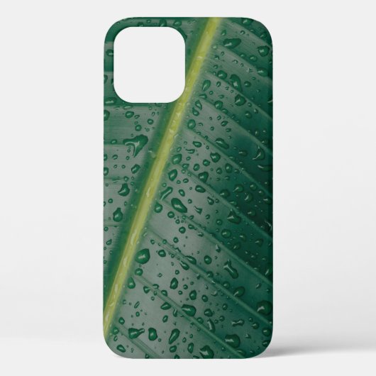 バナナの葉に水滴 Case-Mate iPhoneケース (裏面)