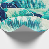 バナナの葉のクラッシュの包装紙 ラッピングペーパー (角)