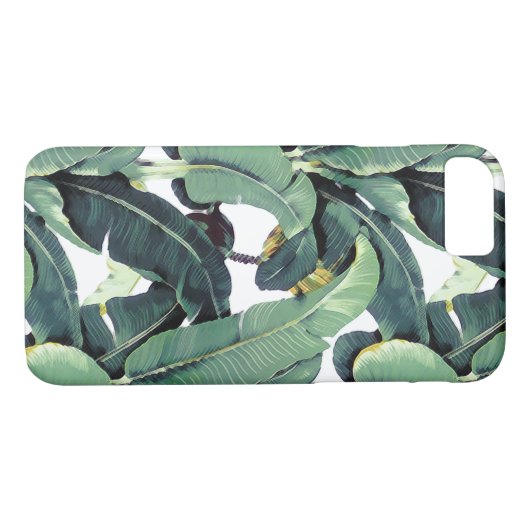 バナナの葉のヤシの木のIphoneの電話箱 Case-Mate iPhoneケース (裏面(横))