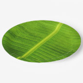 バナナの葉の紙皿 ペーパープレート (アングル)
