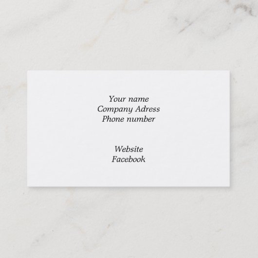 バナナの葉の質 名刺 (裏面)