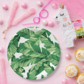 バナナの葉 ペーパープレート (パーティー)