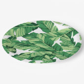 バナナの葉 ペーパープレート (アングル)
