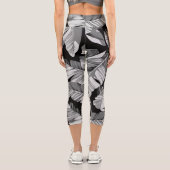 バナナの葉 3 カプリレギンス (裏面)