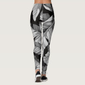 バナナの葉 3 レギンス (裏面)