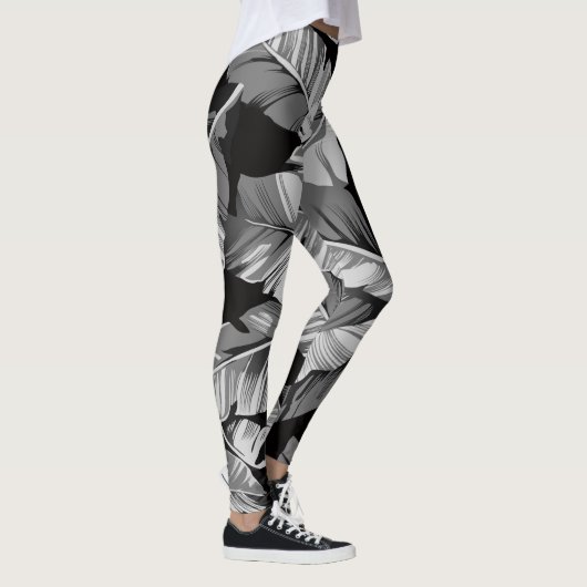 バナナの葉 3 レギンス (右)