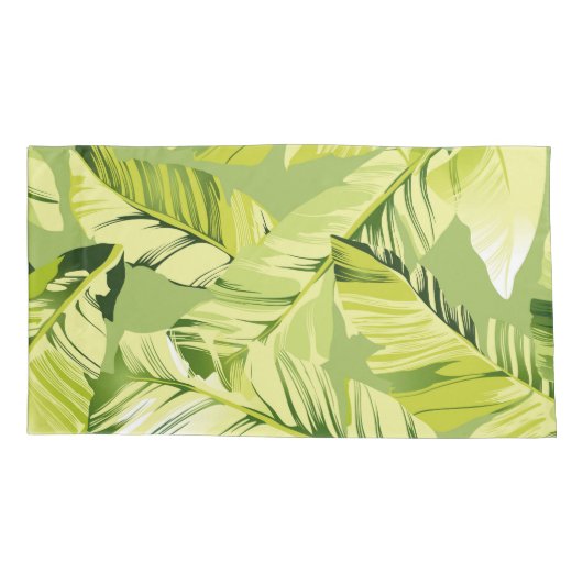 バナナの葉 5 枕カバー (裏面)