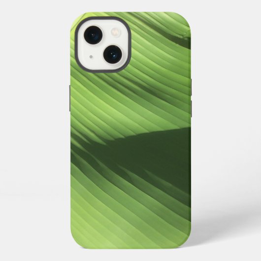 バナナの葉 iPhoneケース (裏面)