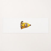 バナナの衣装を着た猫 ヨガマット (正面(横))