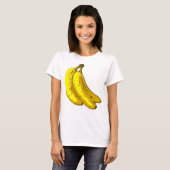 バナナのTシャツの束 Tシャツ (正面フル)