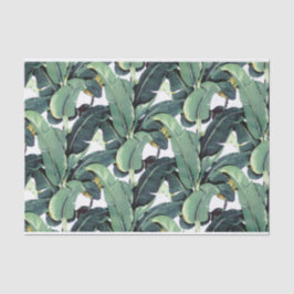 バナナはやしに熱帯10lbティッシュペーパーを去ります 薄葉紙