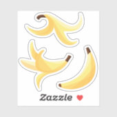 バナナはポリゴンモダン対称セットをペール シール (シート)