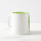 バナナはマグ葉が出ます ツートーンマグカップ (正面左)