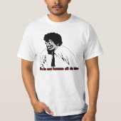 バナナは定刻に食べるな Tシャツ (正面)