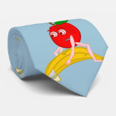 バナナをおもしろい矯正するオステオパスの果実 ネクタイ (ロール)