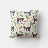 バナナをごまかしている甘い猿 クッション (裏面)