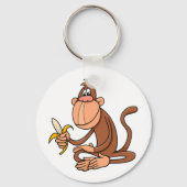 バナナを持つサル キーホルダー (正面)