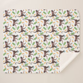 バナナを操るサル シェルパブランケット (正面(横))