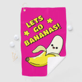 バナナを食べよう！ ゴルフタオル (インサイチュ)