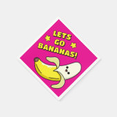 バナナを食べよう！ スタンダードカクテルナプキン (角)