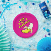 バナナを食べよう! ペーパープレート (パーティー)