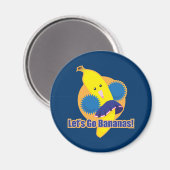 バナナを食べよう！ マグネット (正面/裏面)