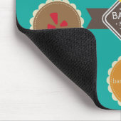 バナナアイコンマウスパッド マウスパッド (コーナー)