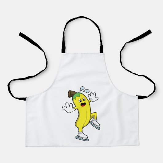バナナアットアイススケートで滑るとアイススケート.PNG エプロン (正面)