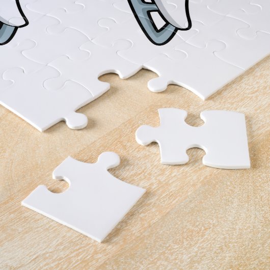 バナナアットアイススケートで滑るとアイススケート.PNG ジグソーパズル (側面)