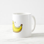 バナナアヒル コーヒーマグカップ (正面右)