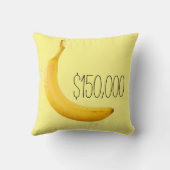 バナナアートパロディ クッション (裏面)