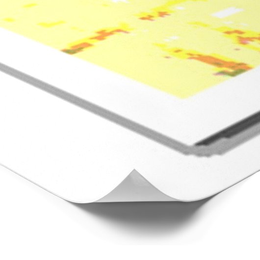 バナナアート ポスター (角)