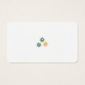 バナナイエロー、ダークブルーグリーン、装飾 (裏面)