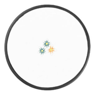 バナナイエロー、ダークブルーグリーン、装飾 アイスホッケーパック