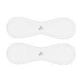 バナナイエロー、ダークブルーグリーン、装飾 野球ボール (パネル)