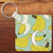 バナナイニシャルキーチェーン キーホルダー (正面)