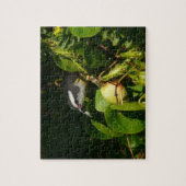 バナナイ食べト鳥の熱帯写真 ジグソーパズル (縦)