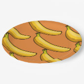 バナナカスタマイズ ペーパープレート (アングル)