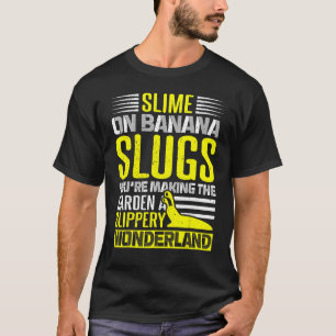 バナナカタツムリ引用文4用バナナスラグ Tシャツ