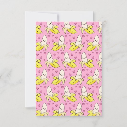 バナナキッズ教室バレンタインカード サンキューカード (裏面)