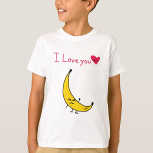 バナナキュートベビースケッチ Tシャツ