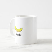 バナナクラシックンマグ コーヒーマグカップ (正面左)