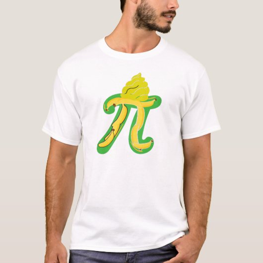 バナナクリームパイパイ誕生日 Tシャツ (正面)