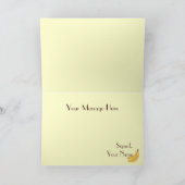 バナナグリーティングカード カード (内部)