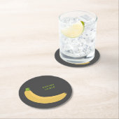 バナナコースター ラウンドペーパーコースター (インサイチュ)